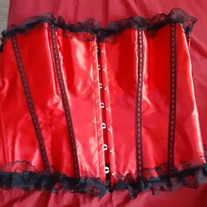 Pluse size corset set